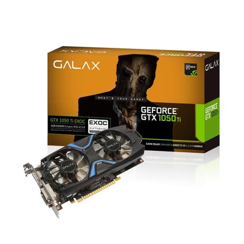 Galax GTX 1050 TI EXOC 4GB